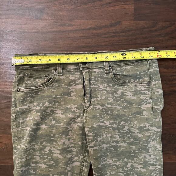 Rag & Bone green army pattern skinny jeans size 31 - Picture 11 of 13